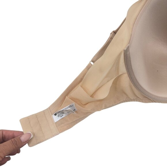 Wacoal Women Full Coverage Nude Underwire Bra Size US38G Smooth Fit - Picture 10 of 12